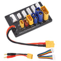 Parallel Charging Board Adapter XT90 XT30 EC3 EC5 T XT60 6S Battery Balance Charger Adapter Board HIP Charging board