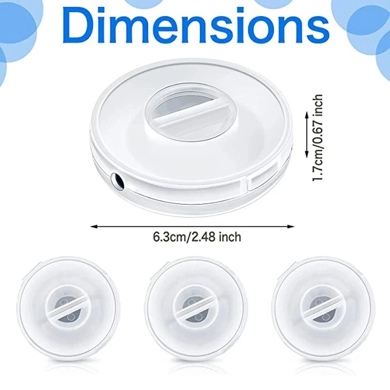 Portable Cable Winder & Cord Organizer – Round USB Reel Cable Cord Organizer HIP