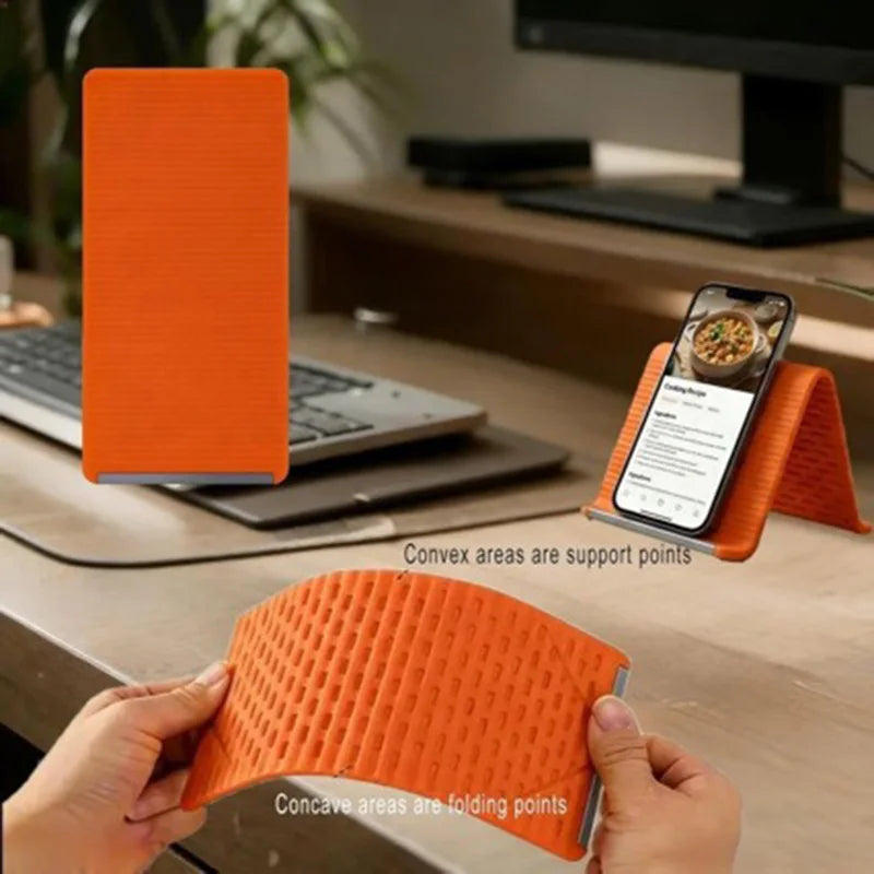 Foldable Silicone Phone Stand – Bendable Multi-Angle Holder Phone Stand HIP
