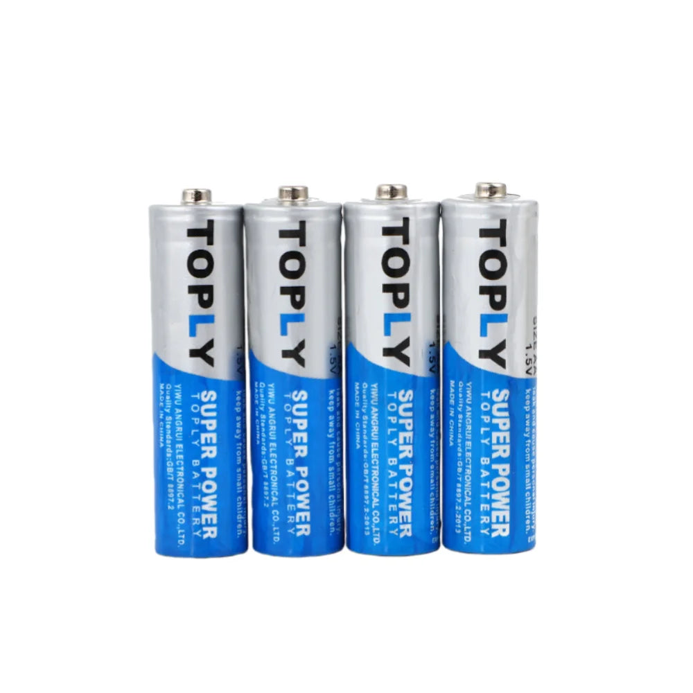 Yuform AA 1.5V Disposable Carbon-Zinc Batteries – Long Lasting Disposable AA Batteries HIP