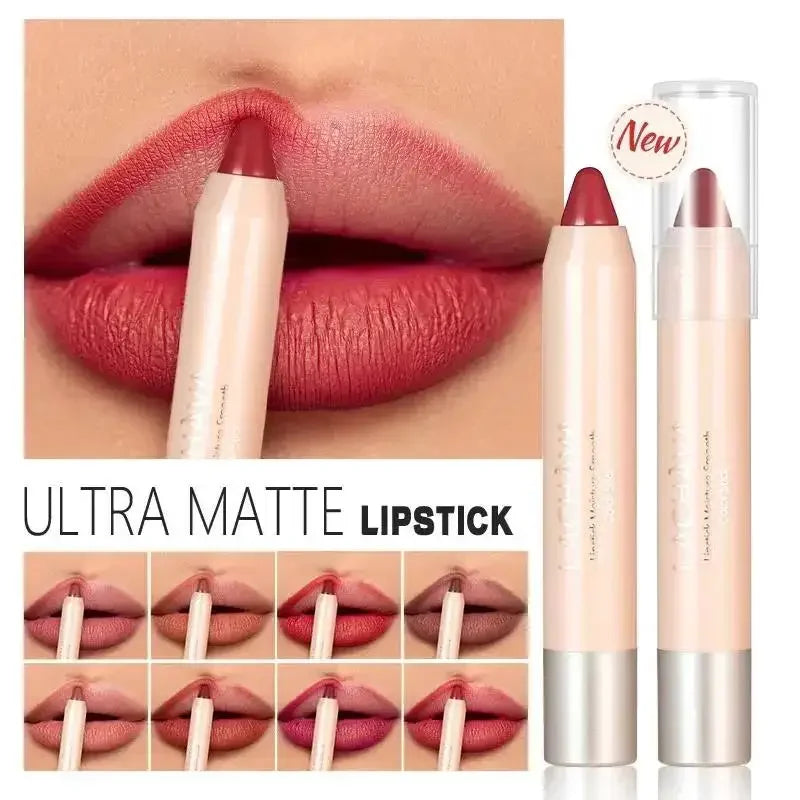 LACHAVA Ultra Matte Waterproof Lip Liner – 8 Shades Lip Liner Pen HIP
