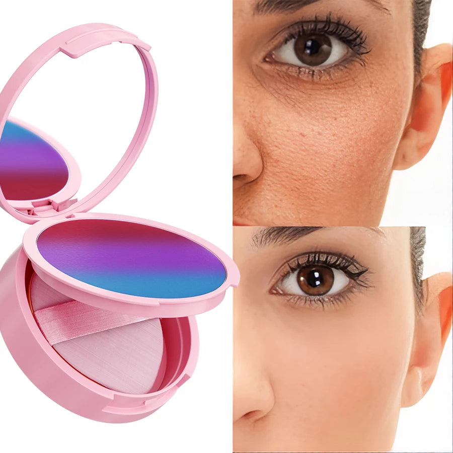 6 colors natural face finishing powder oil-controlling contouring powder Cream Korean Makeup Matte Flawless Setting Cosmetic HIP 303
