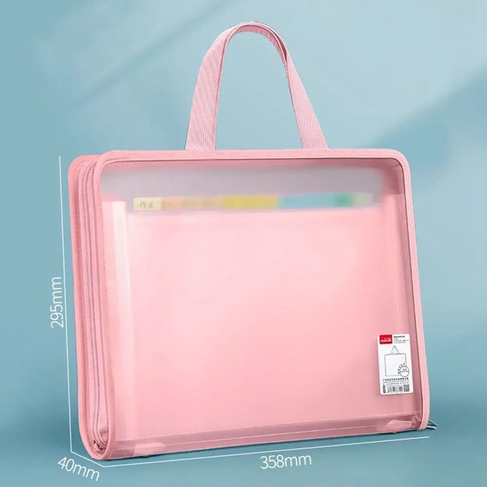 13-Layer Expandable Document Storage Pouch | PET File Bag Document File Organizer HIP