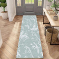 Japanese Wave Kitchen Rug – Non-Slip Blue Ocean Floor Mat Kitchen Floor Rug HIP 4 40x120cm-Felt