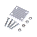 Aluminum GT2 Timing Belt Clamp 6mm 10mm for 3D Printers Timing Belt Clamp HIP 10MM