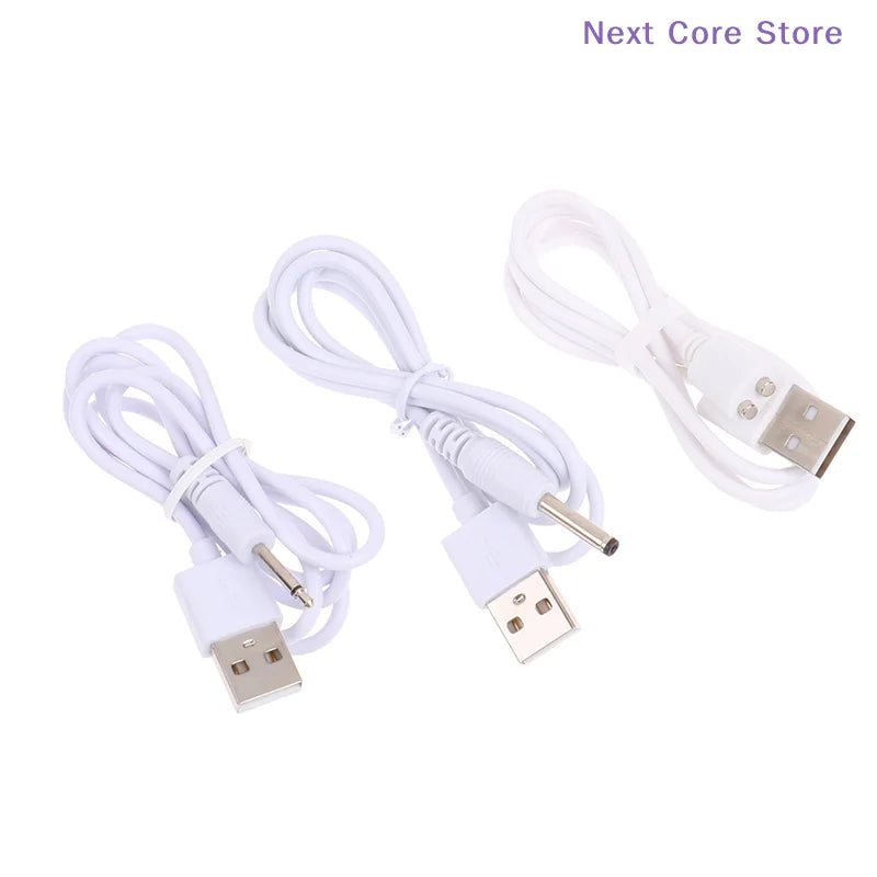 USB to 2.5mm DC Charging Cable for Wand Massagers | 0.5m Massager Charging Cable HIP