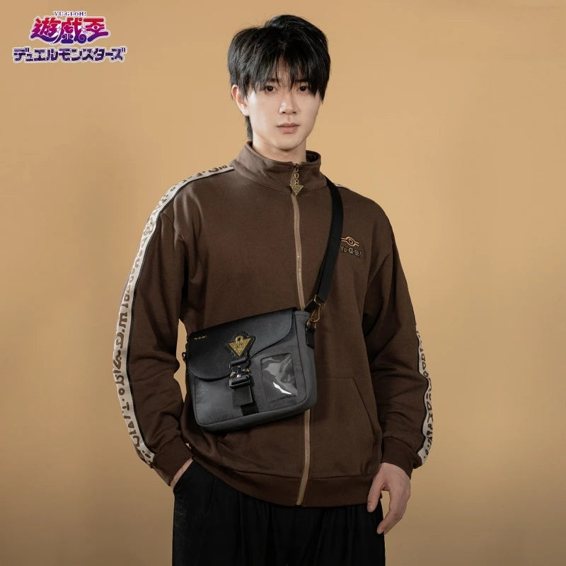 Yu-Gi-Oh! Pharaoh Vintage PU Leather Crossbody Bag | Moeyu Anime Crossbody Bag HIP