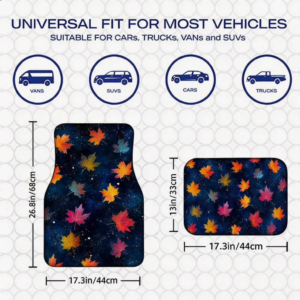 4-Piece Halloween Car Floor Mats – Universal All-Season SUV Set Car Floor Mats HIP