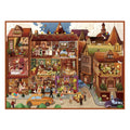 British Town Miniature Scene Sticker Book – 200+ PET Stickers Craft Sticker Book HIP WHITE