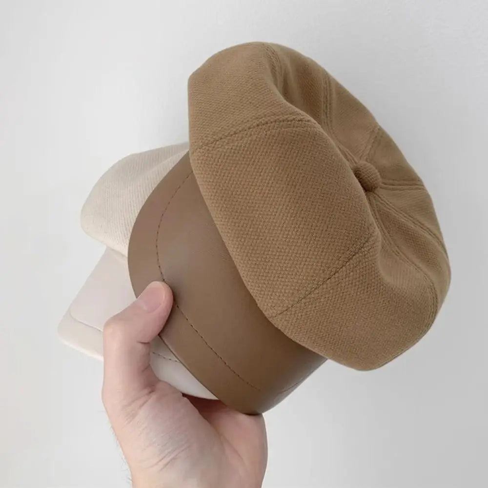 Women's Adjustable Winter Beret Hat – Vintage Painter Cap Women's Beret Hat HIP