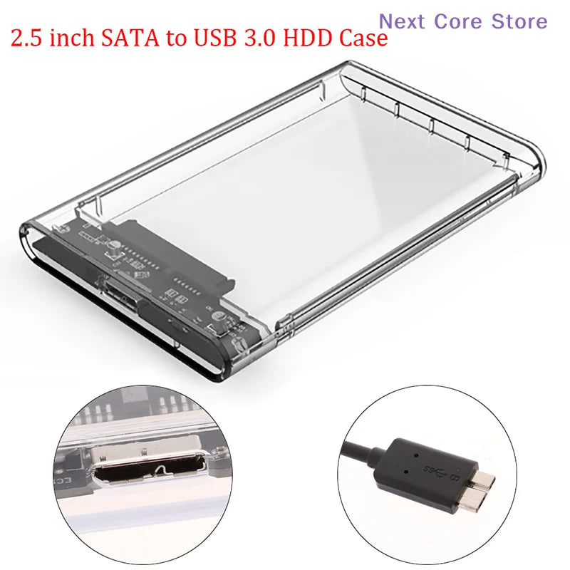 2.5" USB 3.0 to SATA External Hard Drive Enclosure Hard Drive Enclosure HIP