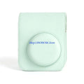 PU Leather Case for Instax Mini 12 with Shoulder Strap Camera Case Bag HIP Mint Green CN