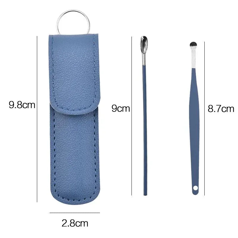 6-Piece Stainless Steel Ear Cleaning Kit – Reusable Ear Picks Ear Cleaning Kit HIP