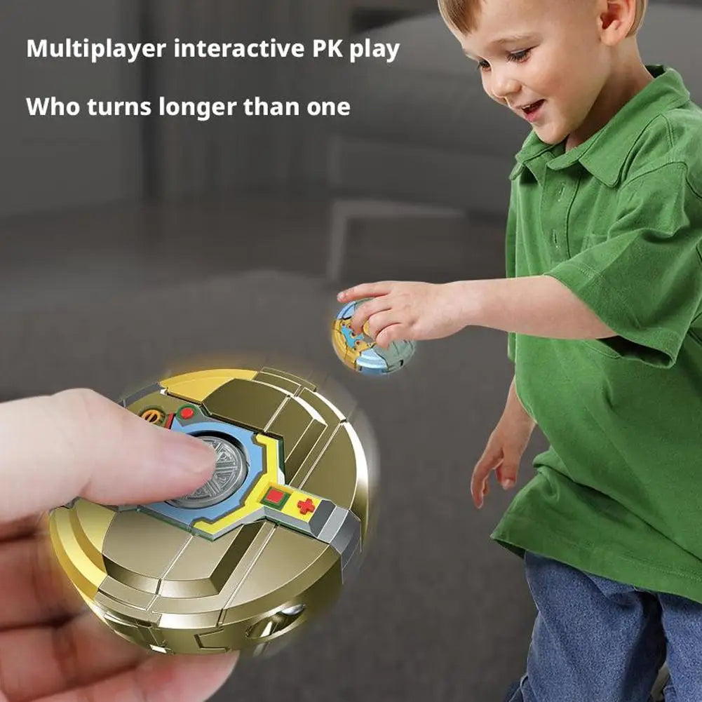 Transformable Fidget Spinners Funny Sensory Fidget Toys Deformable DIY Round to Robot Fingertip Toys for Kids Party Gifts HIP