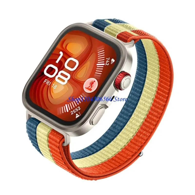 Breathable Nylon Braided Smartwatch Band – Quick Release Strap Smartwatch Band HIP