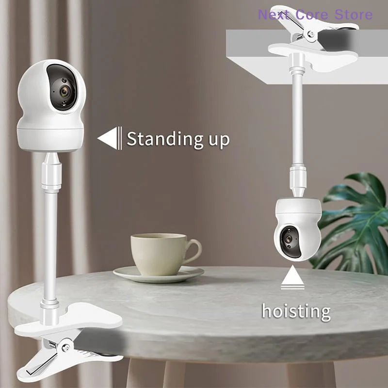 No-Drill Clip-On Flexible Camera Mount Stand – Universal Fit Camera Clip Mount HIP