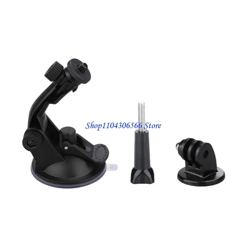 Suction Cup Mount for Action & Dashboard Cameras – 190° Rotation Camera Suction Mount HIP Long suction cup CN