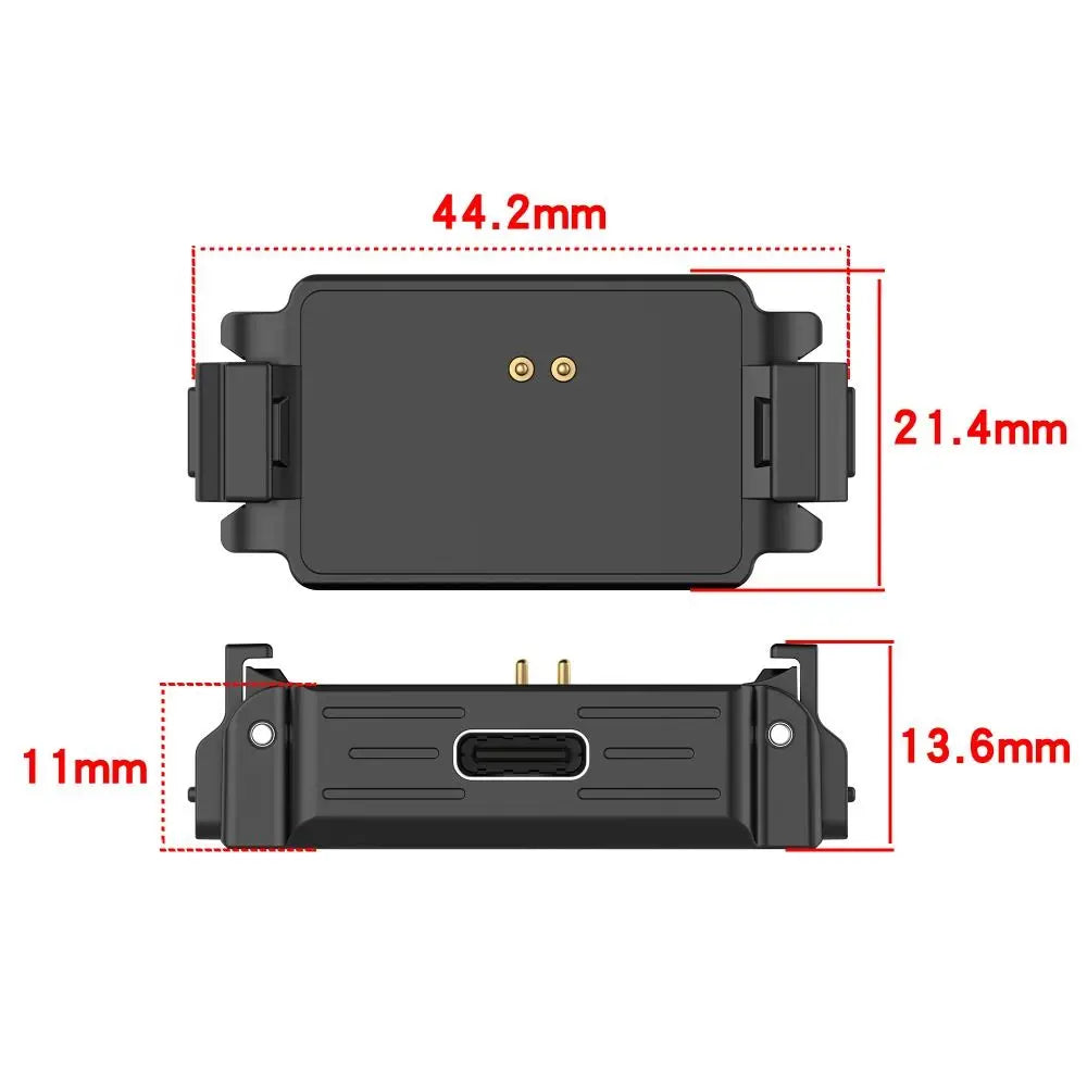 DJI Osmo Nano Quick Release Charging Base Adapter USB-C Magnetic Camera Mount Adapter HIP