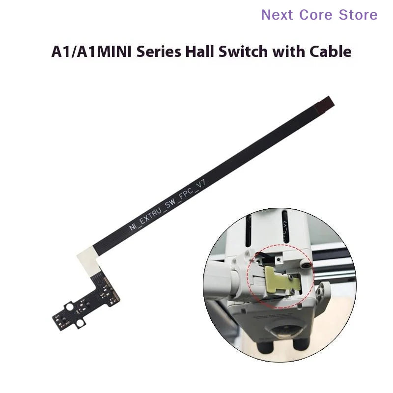 Bambu Lab A1/A1 Mini Filament Sensor Hall Switch Board & Cable 3D Printer Sensor HIP