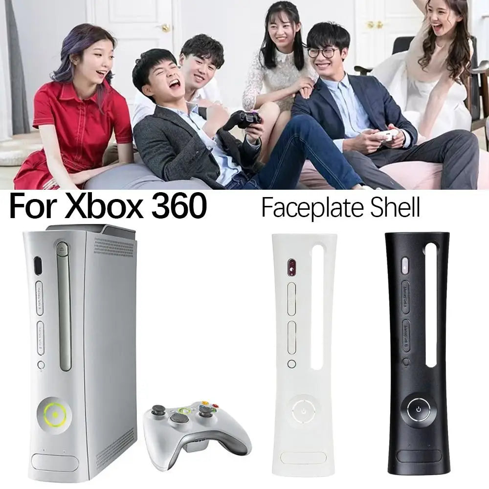 Xbox 360 Replacement Faceplate Shell – Durable Front Cover Console Replacement Shell HIP