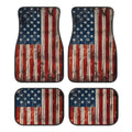 USA 250th Anniversary Patriotic Car Floor Mats – Set of 4 Car Floor Mats HIP 1