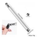 Strong Magnetic Long Double Head Nail Magnet Tool Pens Magnetic Cat Eye Gel Polish Nail Art Kit for DIY Salon Studio Or Home Use HIP B SILVER