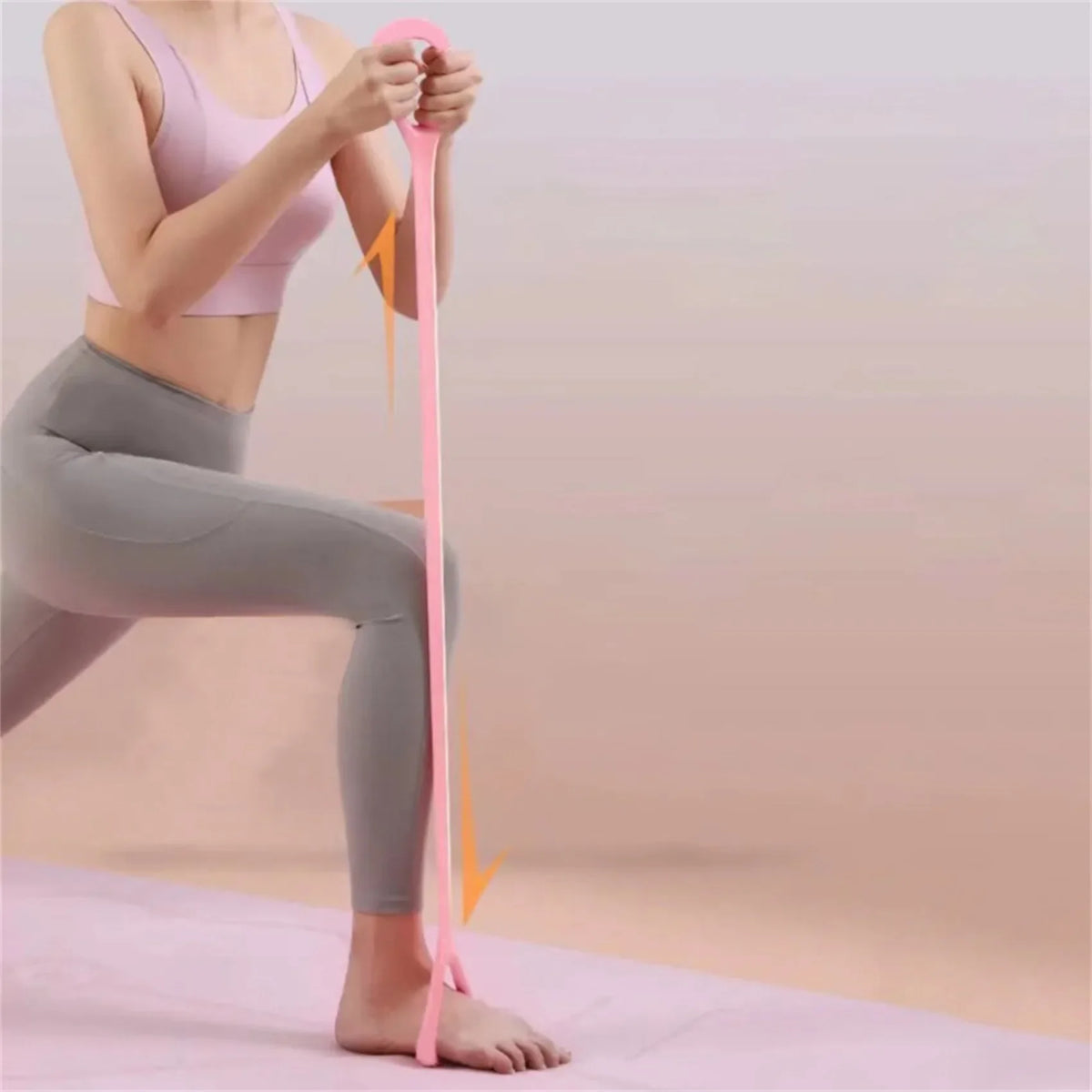 8-Shape Elastic Resistance Band – Shoulder & Back Stretcher Fitness Resistance Band HIP
