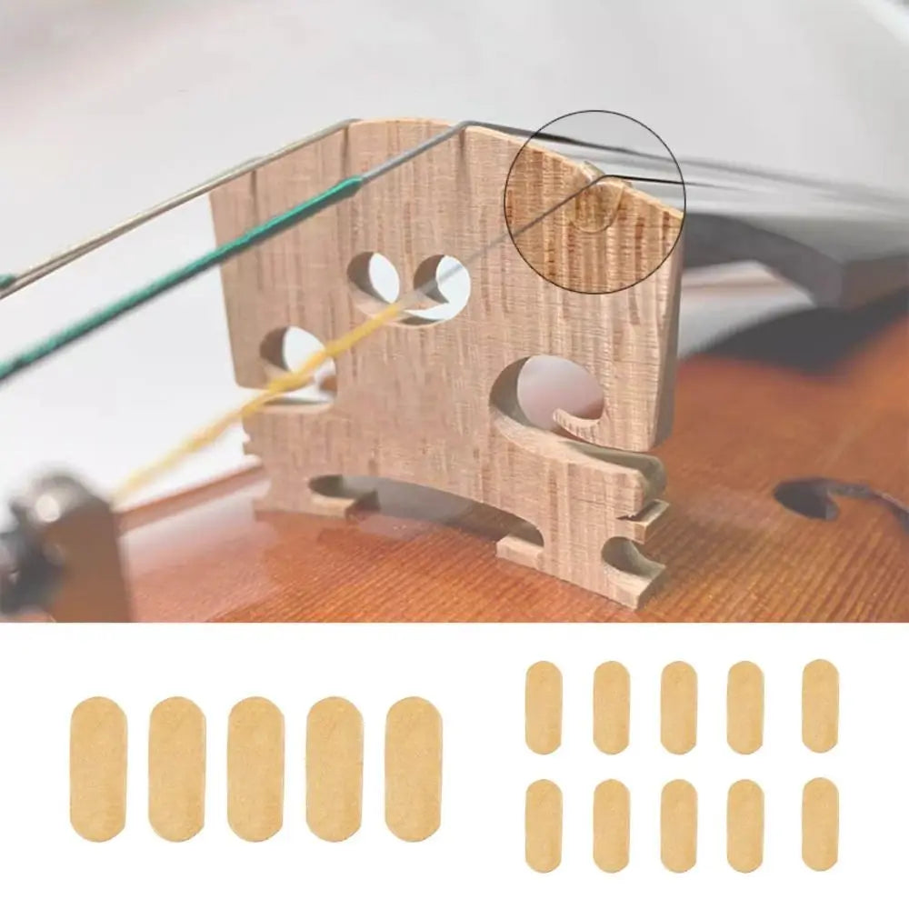 Cello Bridge Parchment String Protectors – 5 or 10 Pack Instrument Accessory HIP