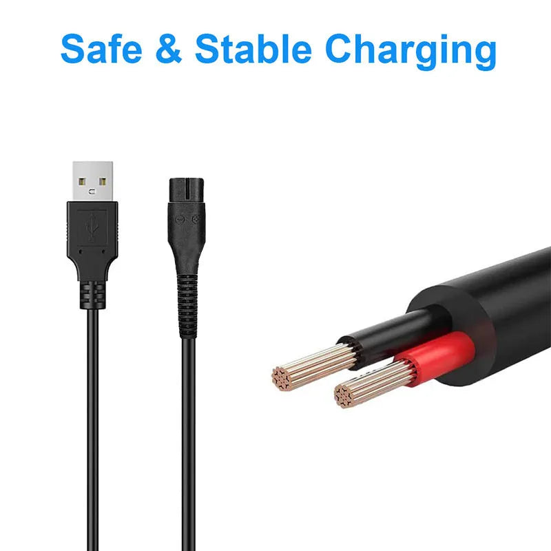 1.5m USB Charger Cable 5.5V for Kärcher WV1 WV2 WV5 Window Vac USB Charger Cable HIP