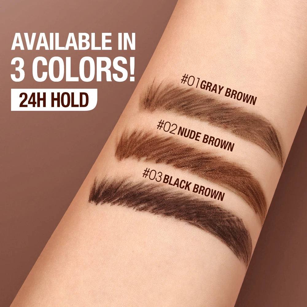 O.TWO.O 2-in-1 Waterproof Eyebrow Pomade & Brow Gel Wax Eyebrow Pomade HIP