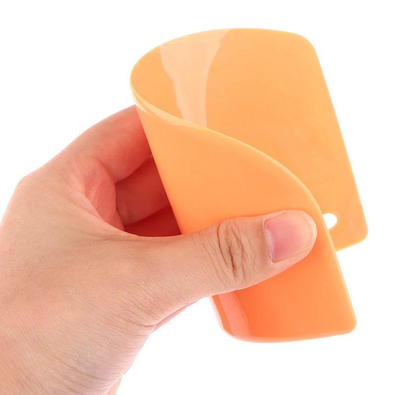 Flexible Plastic Dough Scraper & Cake Spatula | Baking Tool Dough Scraper Spatula HIP