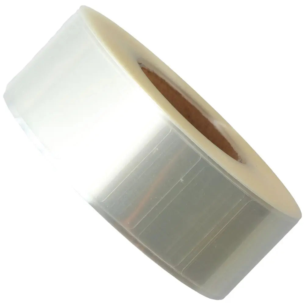 500PCS Clear Rectangular Label Protector Stickers 3×8cm Label Protector Stickers HIP