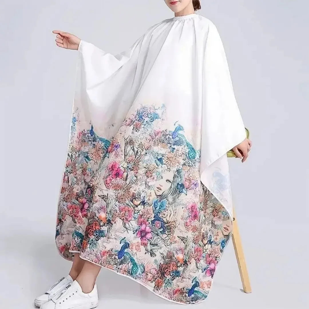 Antistatic Hairdresser Apron Hair Cut Cape Hairdress Gown Cape Hair Salon Barber Hair Cutting Dye Apron Salon Styling Cloth HIP A