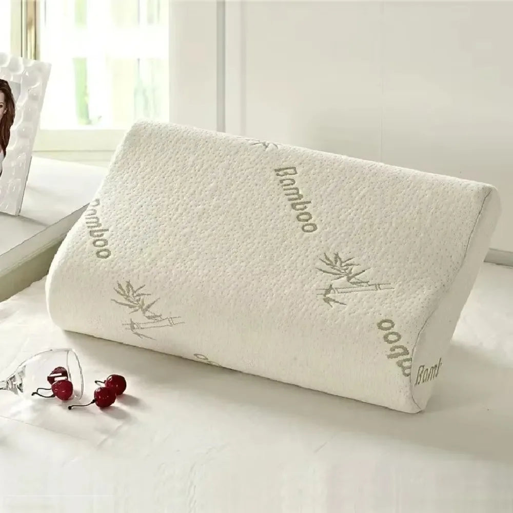 Bamboo Fiber Slow Rebound Memory Foam Pillow – Neck Support Memory Foam Pillow HIP