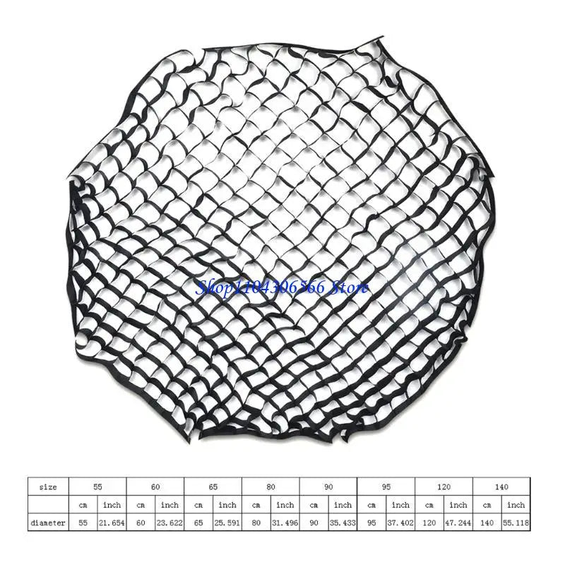 Honeycomb Foldable Softbox Grid 55–140cm | Photography Softbox Honeycomb Grid HIP