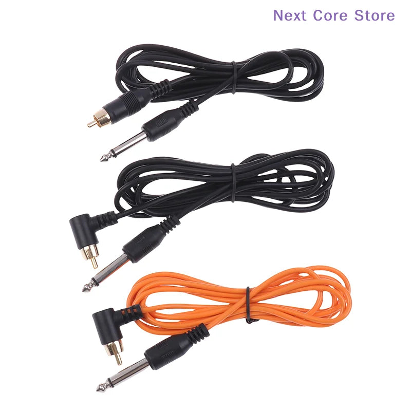 PVC Tattoo Clip Cord 0.5m – Power Supply Cable for Tattoo Machines Tattoo Machine Cord HIP