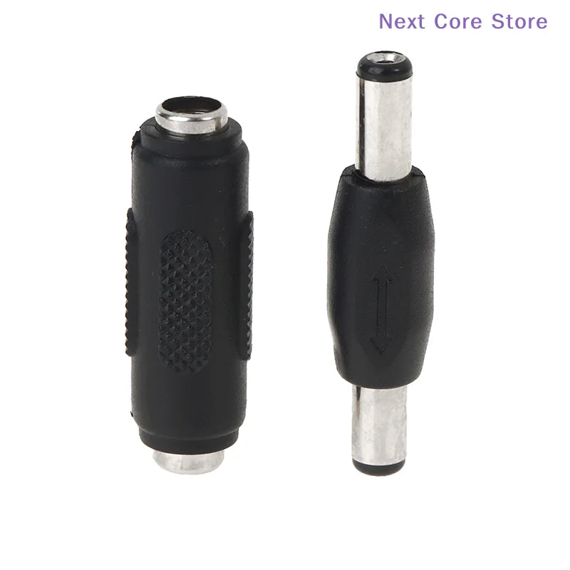 DC 5.5×2.1mm Male-to-Male Female-to-Female Barrel Connector DC Power Connector HIP