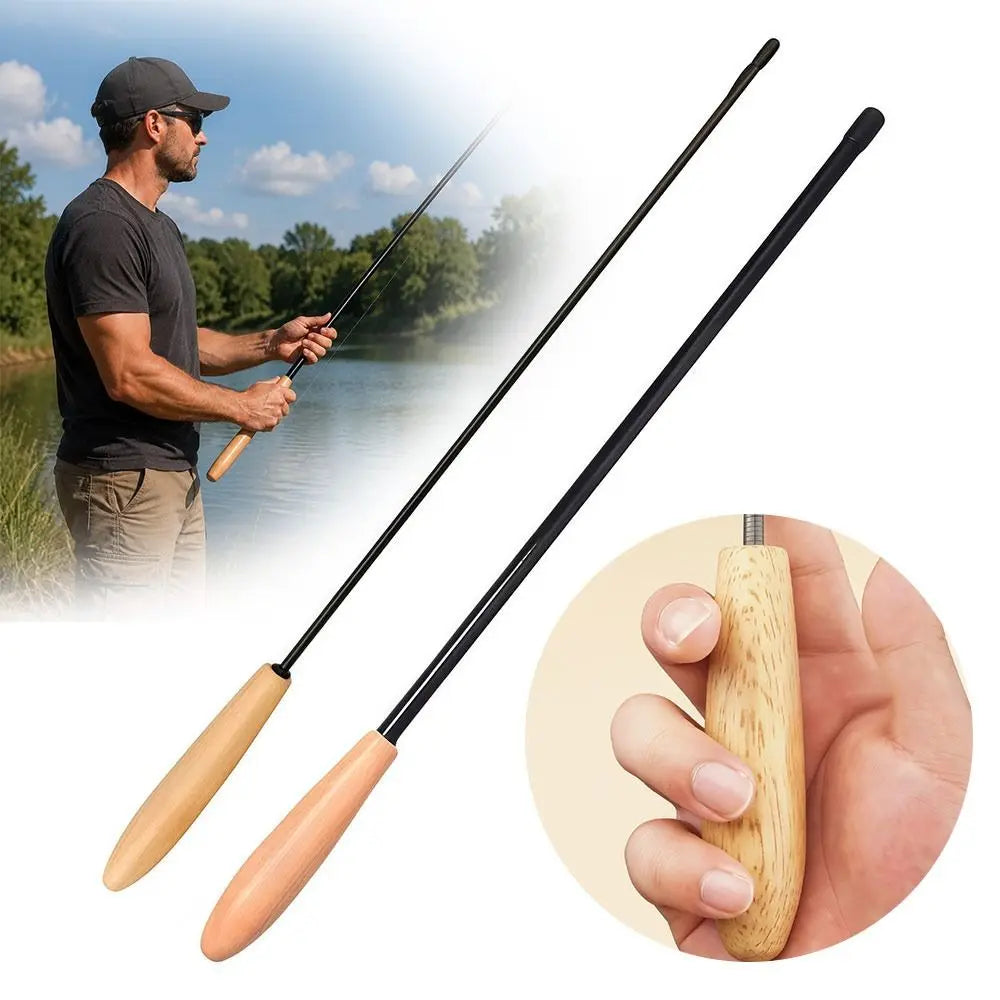 Portable Retractable Fishing Rod 1.2m/2.1m – Spinning Retractable Fishing Rod HIP