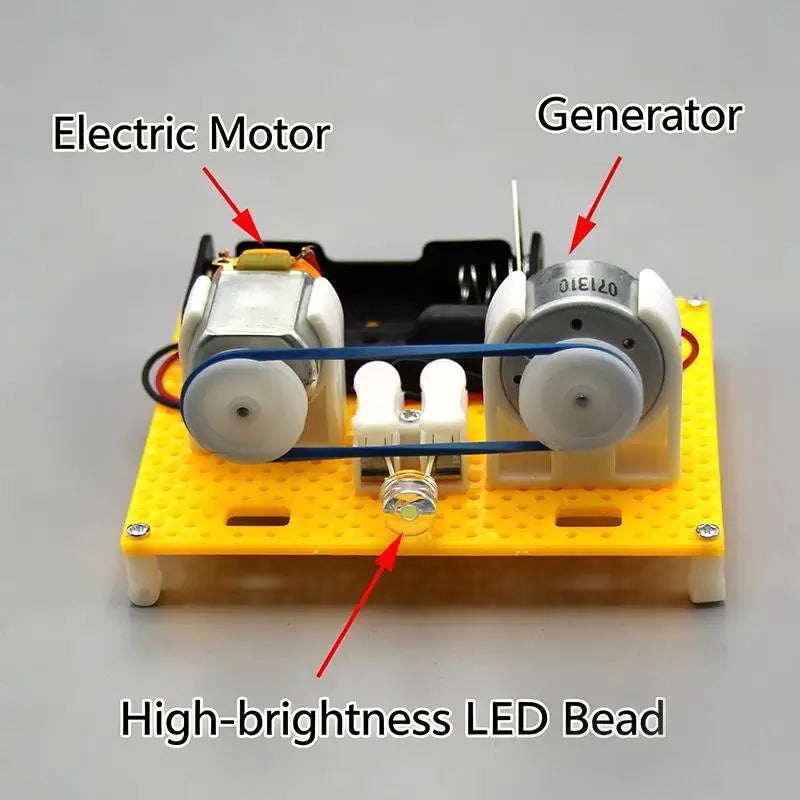 DIY Electromagnetic Generator STEM Science Experiment Kit STEM Science Kit HIP