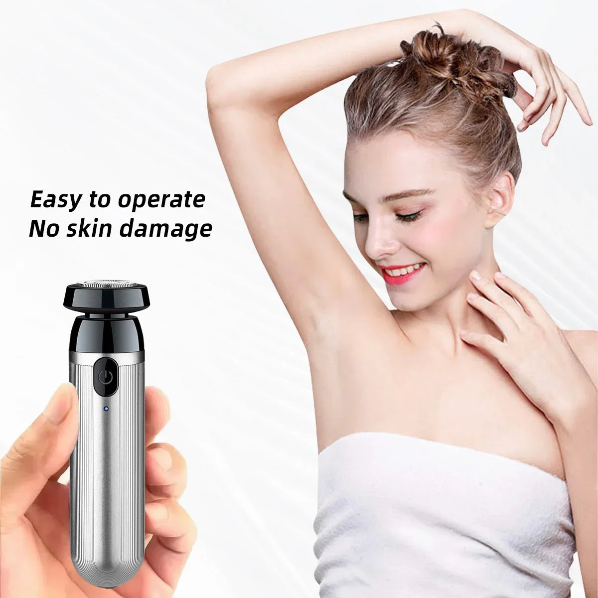 Mini Rechargeable Electric Shaver for Men – Portable & Fast Electric Shaver HIP