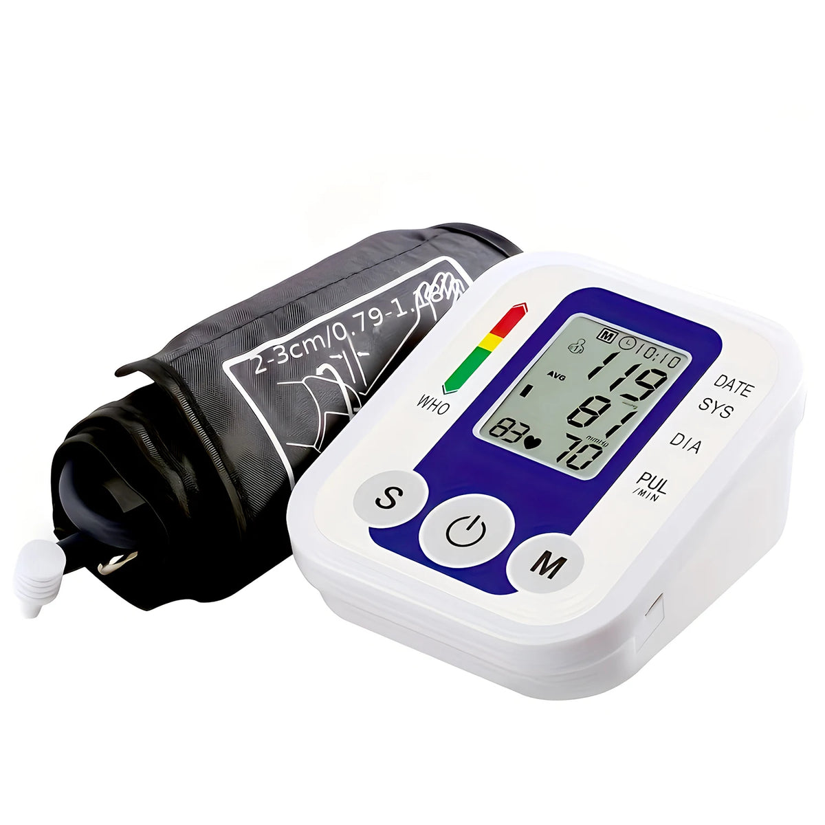Digital Arm Blood Pressure Monitor – Automatic BP & Pulse Blood Pressure Monitor HIP