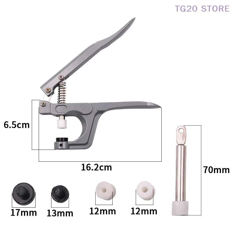 T3/T5/T8 Snap Button Pliers – Resin Snap Installation Tool Set Snap Button Plier HIP