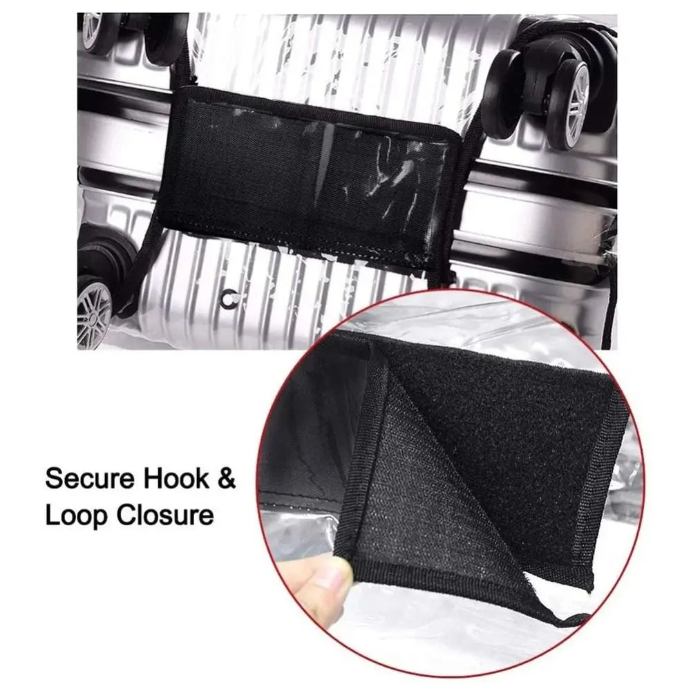 PVC Clear Luggage Cover Protector – Fits 18 to 30 Inch Luggage Protector Cover HIP