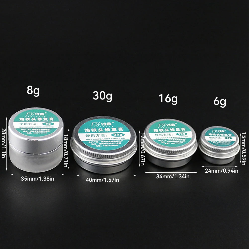 Cleaning Paste Soldering Iron Tip Non-stick Tin Solder Cream Resurrection Paste for Oxide Solder Iron Head Refresh Tip Tinner HIP