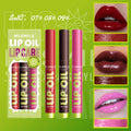 MLSMILE 3-Piece Moisturizing Mirror Lip Gloss Set | Long-Lasting Lip Gloss Set HIP Set C Full Size