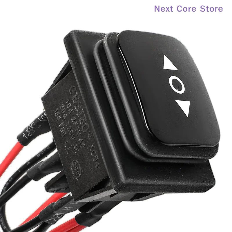 Waterproof 6-Pin 3-Speed Toggle Switch – Self-Resetting Motor Motor Toggle Switch HIP