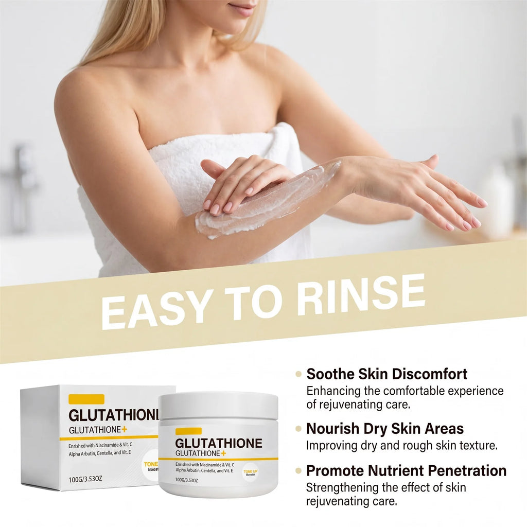 Glutathione Brightening Cream – Niacinamide, Vitamin C, Arbutin Brightening Face Cream HIP