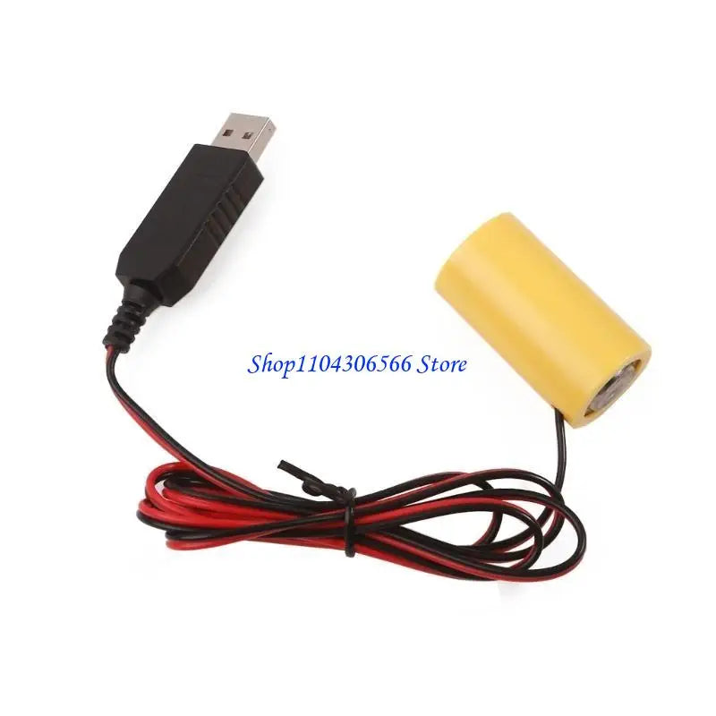 3V C Size Battery Eliminator Cable – Replaces 2x LR14 C Batteries Battery Eliminator Cable HIP CN