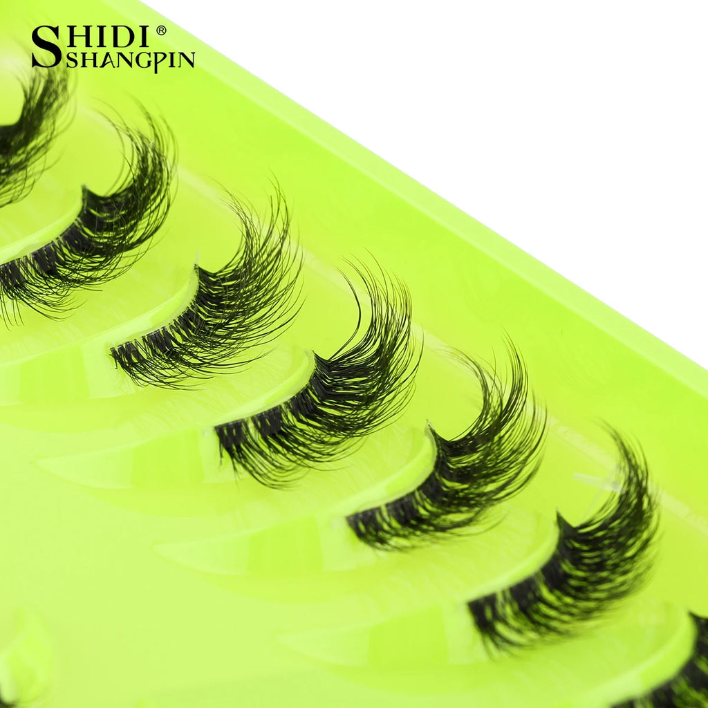 YSDO 30 Style Natural Faux 3D Mink Eyelashes Wispy Fluffy False Lashes Extension Makeup Handmade Fake Lashes Soft Half Eyelashes HIP