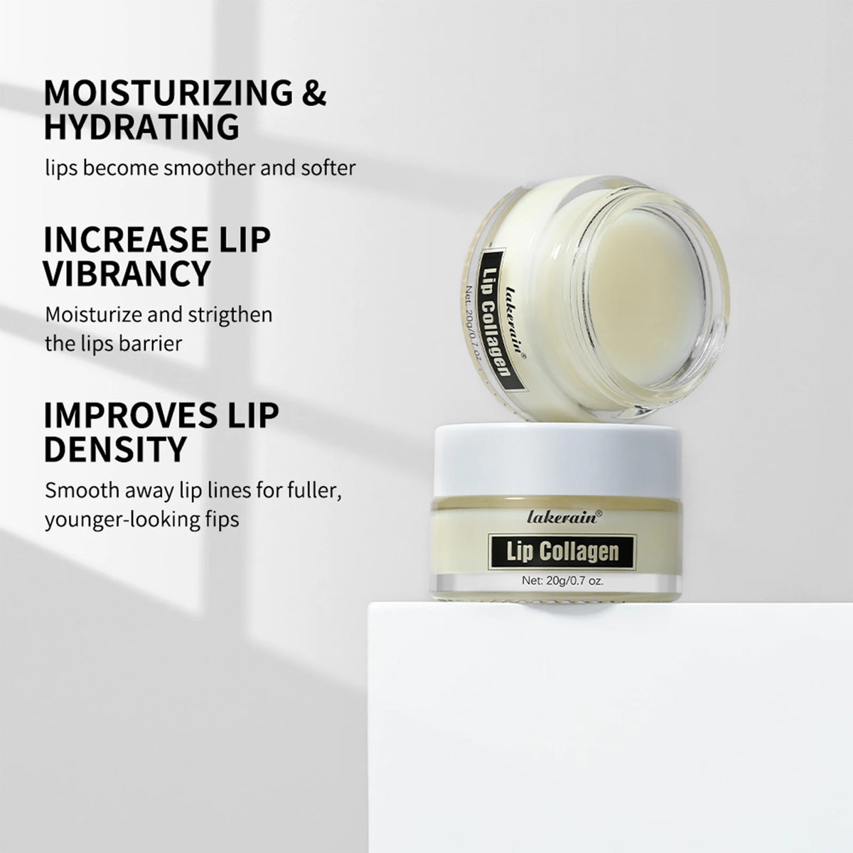 Lip Collagen Collagen Lip Mask Lip Balm To Moisturizes Dry Lips Smooths Fine Lines, Deep Hydrates Lip Moisturizer For Exfoliatin HIP